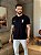 CAMISETA MASCULINA BRASIL (BORDADO) - PRETO - Imagem 1