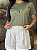 T-SHIRT BORDADA TUCANOS - FOLHA SECA - Imagem 2