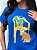 T-SHIRT DTF CARAMELO BRASIL - AZUL BIC - Imagem 2