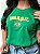 T-SHIRT DTF BRASIL 5 ESTRELAS AMARELO - VERDE BANDEIRA - Imagem 2