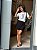 T-SHIRT DTF TRIO DE BORBOLETAS - OFF WHITE - Imagem 4