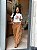 T-SHIRT DTF CAVALO FLORAL - OFF WHITE - Imagem 4
