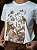 T-SHIRT DTF ONÇA FLORES - OFF WHITE - Imagem 2