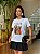 T-SHIRT DTF VOGUE CACHORROS OCULOS - BRANCO - Imagem 1