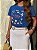 T-SHIRT DTF TUDO QUE É PLANTADO COM FÉ - AZUL BIC - Imagem 2