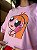 CROPPED OVERSIZED DTF FLORZINHA - ROSA CLARO - Imagem 2
