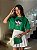 CROPPED OVERSIZED DTF DOCINHO - VERDE BANDEIRA - Imagem 1