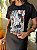 T-SHIRT DTF MOSAICO O DIABO VESTE PRADA - PRETO - Imagem 3
