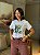 T-SHIRT DTF BOTA FLORES - BRANCO - Imagem 1