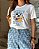T-SHIRT DTF MICKEY E PATETA - OFF WHITE - Imagem 3