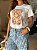 T-SHIRT DTF RAPUNZEL - OFF WHITE - Imagem 2
