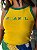 REGATA CANELADA BRASIL COLORS (BICOLOR) - AMARELO - Imagem 2