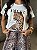 T-SHIRT DTF ONÇA DIOR - OFF WHITE - Imagem 3