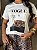 T-SHIRT DTF ONÇA VOGUE - OFF WHITE - Imagem 2
