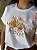 T-SHIRT DTF ONÇA WILDLIFE - BRANCO - Imagem 2