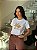 T-SHIRT DTF ONÇA WILDLIFE - BRANCO - Imagem 1
