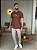 CAMISETA MASCULINA LACOSTE - MARROM - Imagem 4