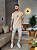 CAMISETA MASCULINA TOMMY H - BEGE DUNAS - Imagem 4
