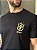 CAMISETA MASCULINA BRASIL FOIL DOURADO - PRETO - Imagem 2