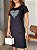 VESTIDO DRESS DTF CORAÇÃO PAI NOSSO - PRETO - Imagem 3