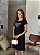 VESTIDO DRESS DTF CORAÇÃO PAI NOSSO - PRETO - Imagem 1