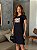 VESTIDO DRESS DTF CHAPEU,BOTA, CAVALO - PRETO - Imagem 1