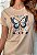 VESTIDO DRESS DTF BORBOLETA FLORAL - BEGE DUNAS - Imagem 2