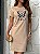 VESTIDO DRESS DTF BORBOLETA FLORAL - BEGE DUNAS - Imagem 3
