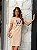 VESTIDO DRESS DTF BORBOLETA FLORAL - BEGE DUNAS - Imagem 1