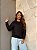 MOLETOM LISO BASIC - PRETO - Imagem 1