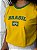 T-SHIRT DTF BRASIL BICOLOR - AMARELO - Imagem 2