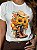T-SHIRT DTF BOTA GIRASSOIS - OFF WHITE - Imagem 2