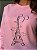 MOLETOM DTF TORRE EIFFEL MICHEY - ROSA BEBÊ - Imagem 2