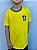 T-SHIRT INFANTIL DRY FIT BRASIL (BORDADO) - AMARELO - Imagem 3