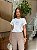T-SHIRT DTF JESUS SEJA O CENTRO DA MINHA VIDA - OFF WHITE - Imagem 1
