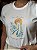 T-SHIRT DTF DEUS VISITA EM SILÊNCIO - OFF WHITE - Imagem 2