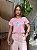 T-SHIRT DTF NOSSA SENHORA CORAÇÃO - ROSA CLARO - Imagem 1