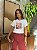 T-SHIRT DTF STAY WILD COWGIRL - OFF WHITE - Imagem 1