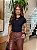 T-SHIRT CANELADA BORDADO COURO ( TOURO) - PRETO - Imagem 1