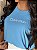 T-SHIRT CALVIN KLEIN ( ALTO RELEVO) - AZUL JEANS - Imagem 2