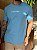 CAMISETA MASCULINA CALVIN KLEIN ( ALTO RELEVO) - AZUL JEANS - Imagem 3