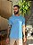 CAMISETA MASCULINA CALVIN KLEIN ( ALTO RELEVO) - AZUL JEANS - Imagem 1