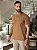 CAMISETA MASCULINA COLCCI ALTO RELEVO - MARROM TERRA - Imagem 1
