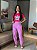 T-SHIRT DTF CACHORRO COROA FLORES - ROSA PINK - Imagem 4