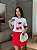 T-SHIRT DTF CEREJA LISTRAS - OFF WHITE - Imagem 1