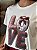 T-SHIRT DTF LOVE CROCHÊ - OFF WHITE - Imagem 2