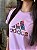 T-SHIRT DTF ADIDAS FLORES - LAVANDA - Imagem 2