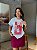 T-SHIRT DTF MOSAICO AMOR - OFF WHITE - Imagem 1