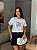 T-SHIRT DTF JOGO DA VELHA CORAÇÕES - OFF WHITE - Imagem 1