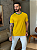 CAMISETA MASCULINA LISA BICOLOR - AMARELO - Imagem 1